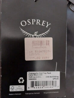 Sac Randonnée étanche Osprey Neuf -Randonnée Et Camping 21b42873a29d26f5252ce3486ea05d57