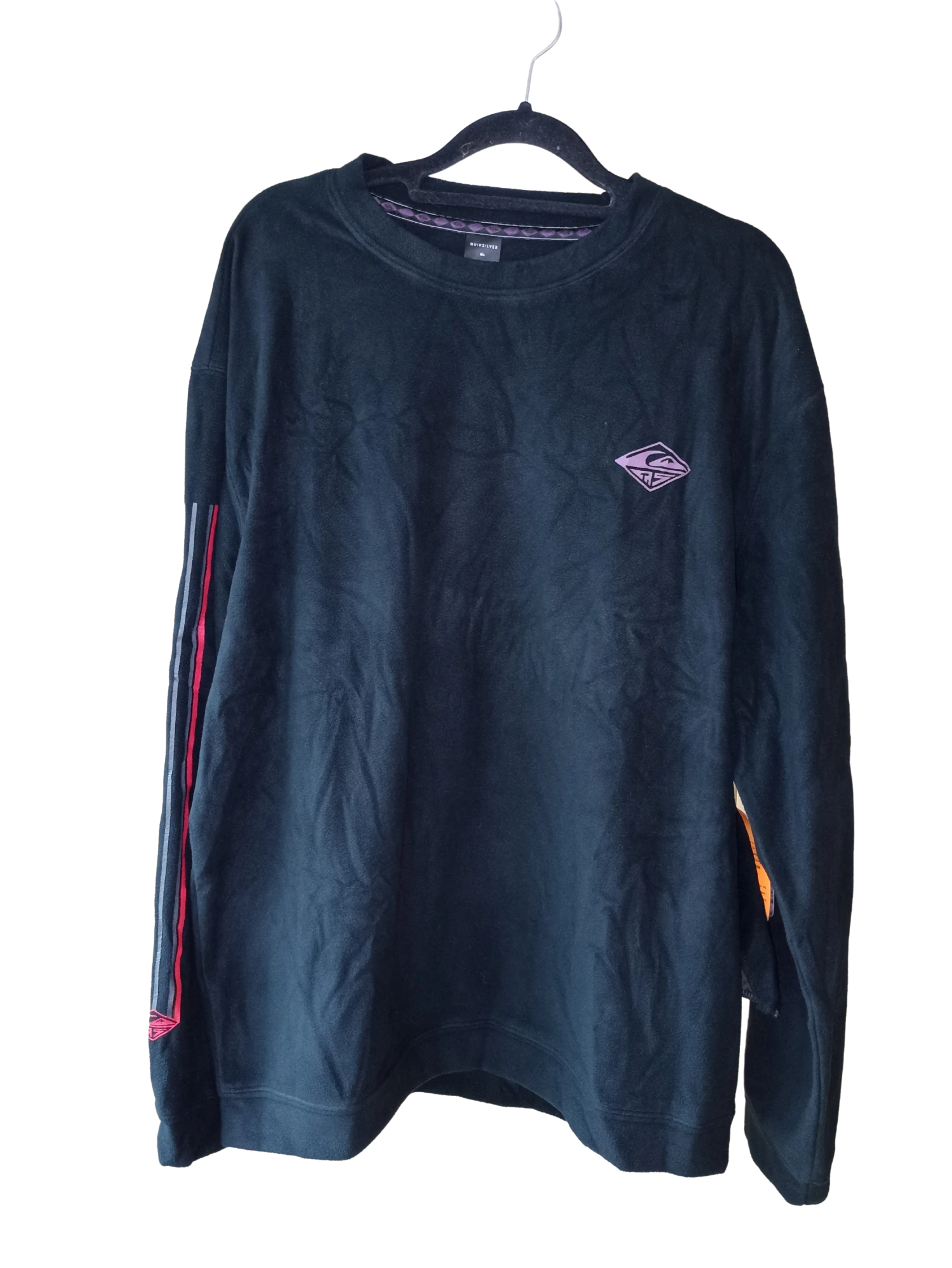 Polaires Quiksilver Flaime On Fleece Mixte Noir