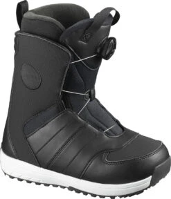 Boots De Snow Neuves Salomon Launch Boa JR Black 2021 Taille 22(34.5)