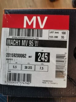 Chaussures De Ski Alpin Tecnica TECNICA MACH1 MV 95 W GRAPHITE 22 Gris -Randonnée Et Camping IMG 20220404 171128