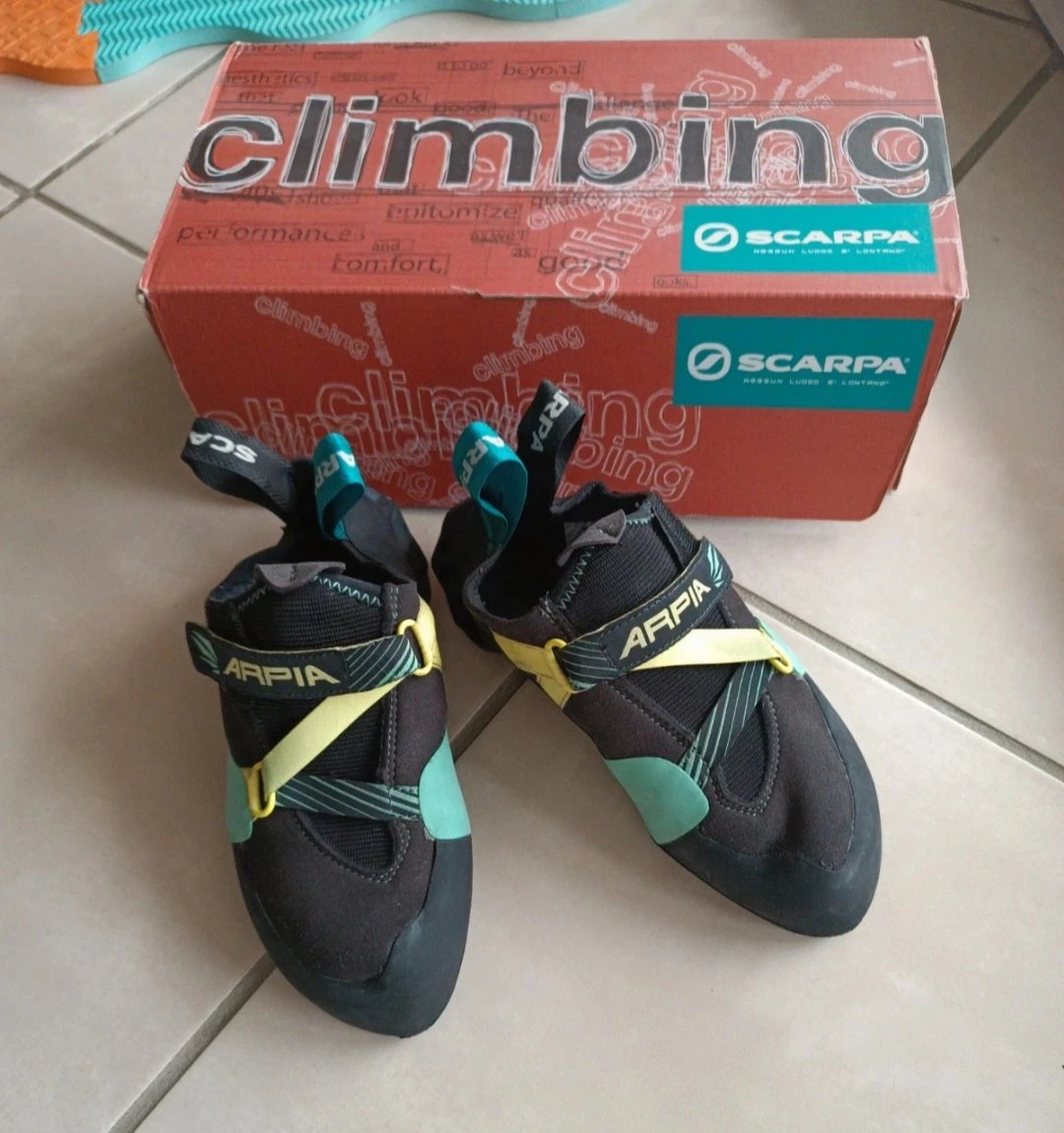 Chaussons D'escalade Scarpa Arpia 38 Noir 5 Chaussons D'escalade Scarpa Arpia 38 Noir – Image 3