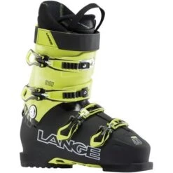 Chaussures De Ski Neuves Lange XC 100 Black Yellow 2019 Taille De 26 à 31 Mondopoint